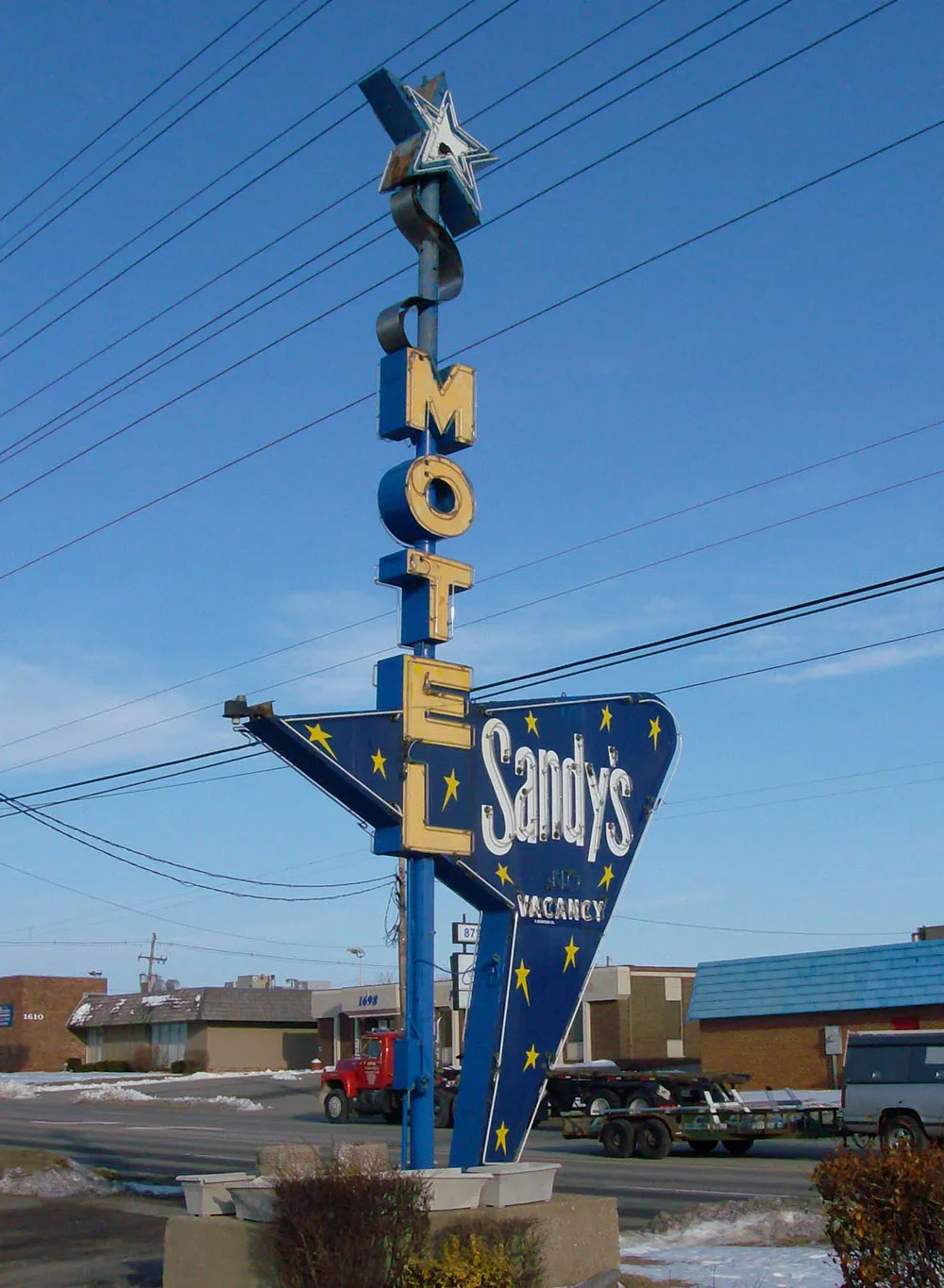 Photo by Mike Meyer, sign painter, Mezeppa, Minnesota