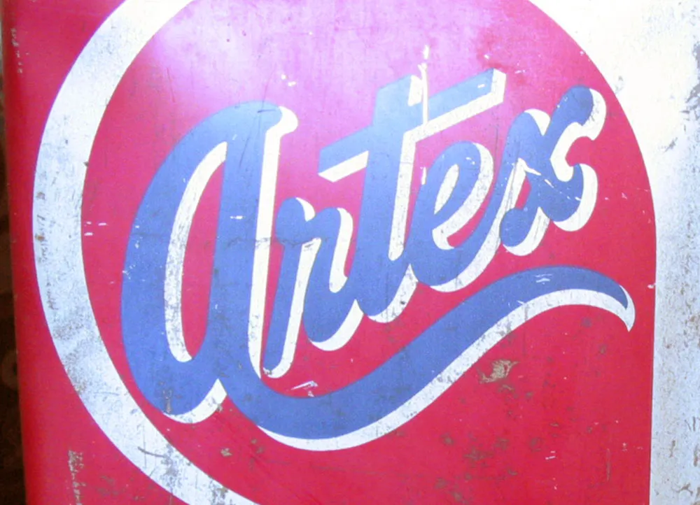 Artex oil can.