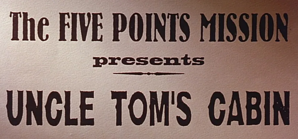 Poster for Uncle Tom&#x27;s Cabin.